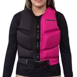 Colete Salva Vidas Esportivo Vopen Regatta Classe V Rosa