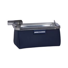 Cinzeiro Náutico Para Charuto Marine Business Em Couro Azul